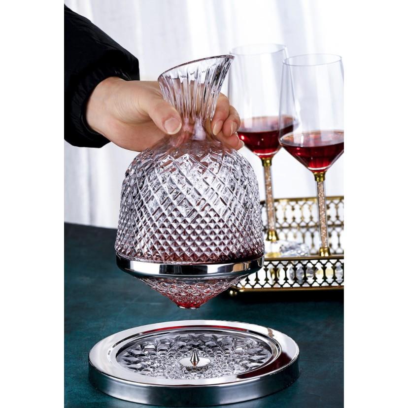 BÌNH THỞ VANG XOAY TRÒN PATRICK SPIN DECANTER