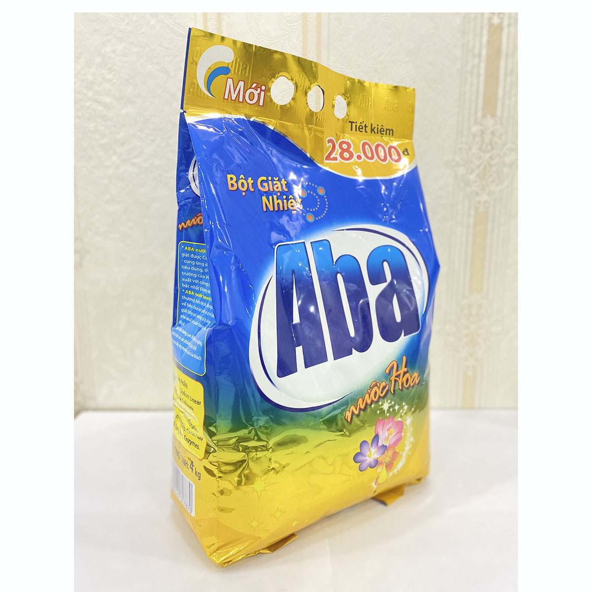 Bột Giặt Aba Nước Hoa 4kg