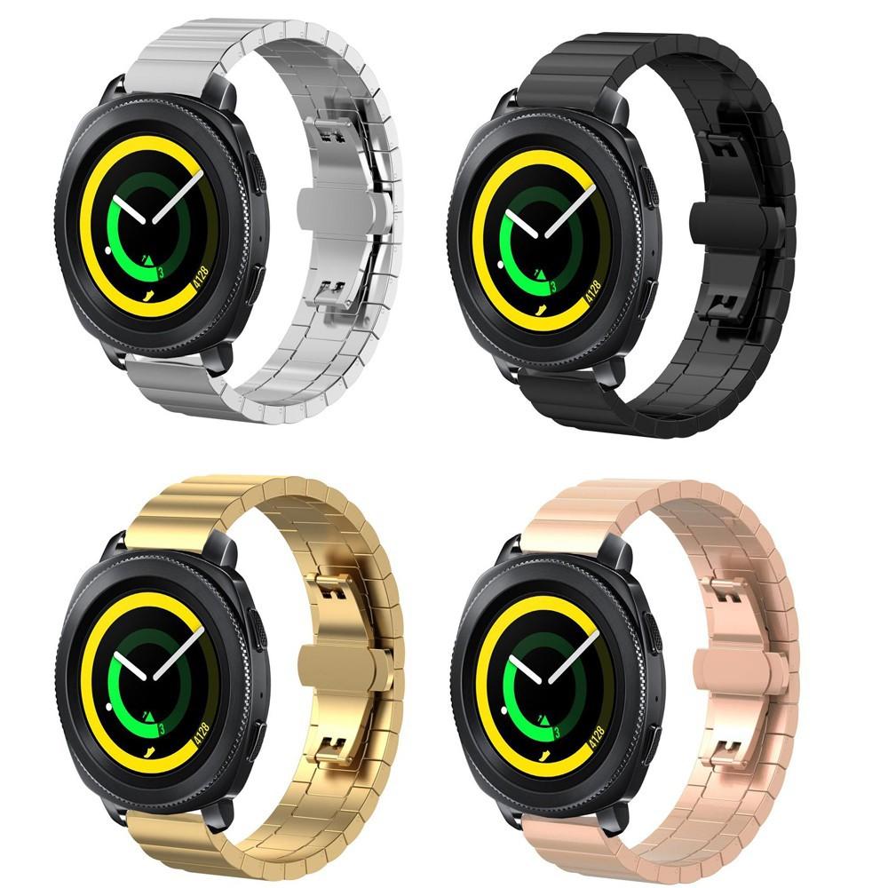 Dây đeo bằng thép không gỉ cho đồng hồ Samsung Gear Sport S4