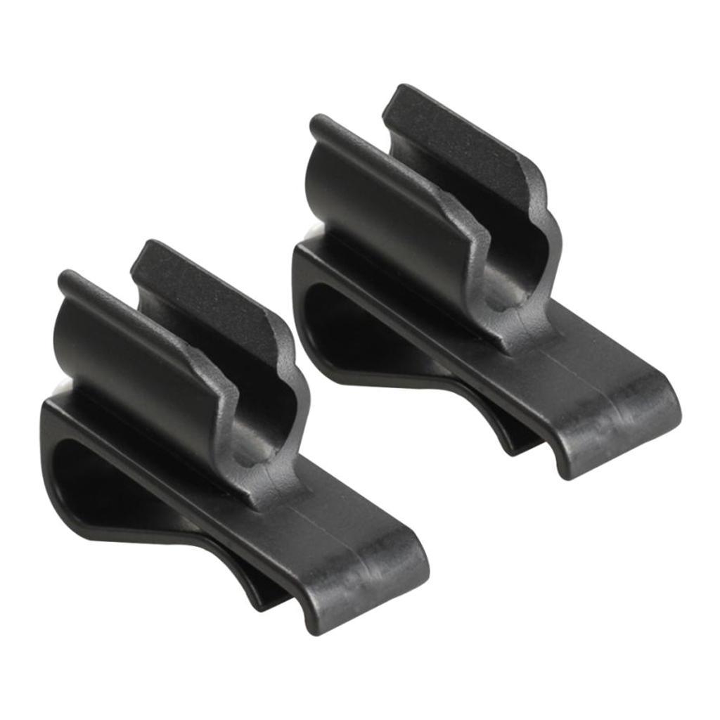 2-6pack Golf Bag Clip On Putter Clamp Holder with White Ball Marker