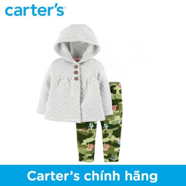 Set bộ áo khoác và quần Carter cho bé 3-24m