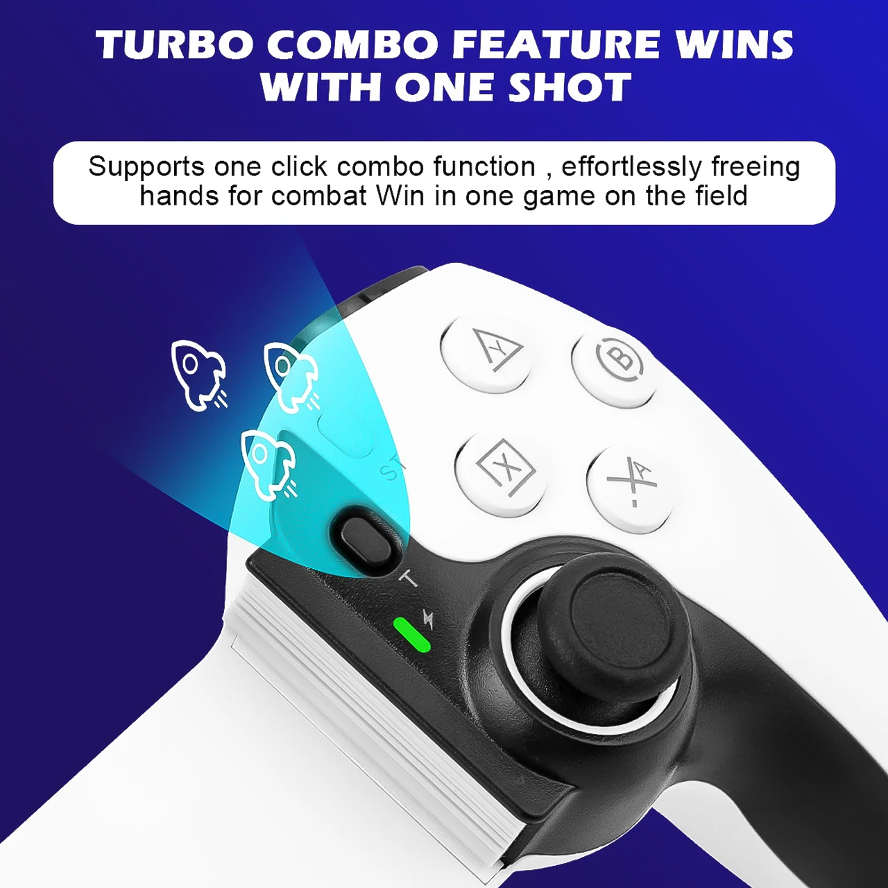 Tay Cầm Chơi Game Vinetteam BSP-D9 Hỗ Trợ Đa Nền Tảng Điện Thoại ANDROID / IOS / PC / PS4 - hàng chính hãng
