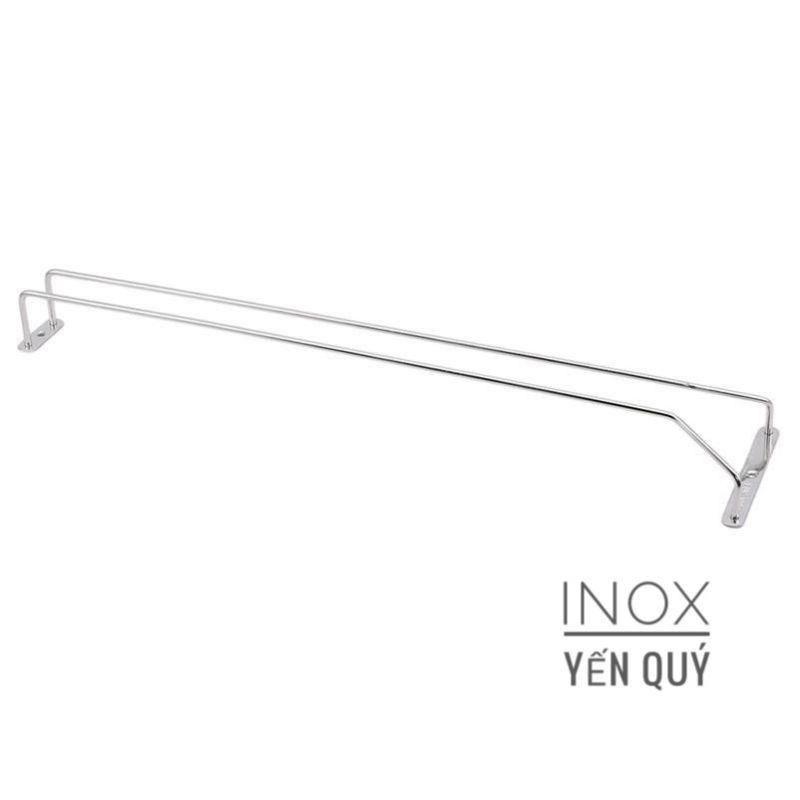 SUS304 GIÁ TREO LY RƯỢU VANG 1 HÀNG DÀI 55CM