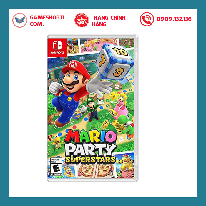 Mario Party Superstars Cho Nintendo Switch - Hàng Nhập Khẩu