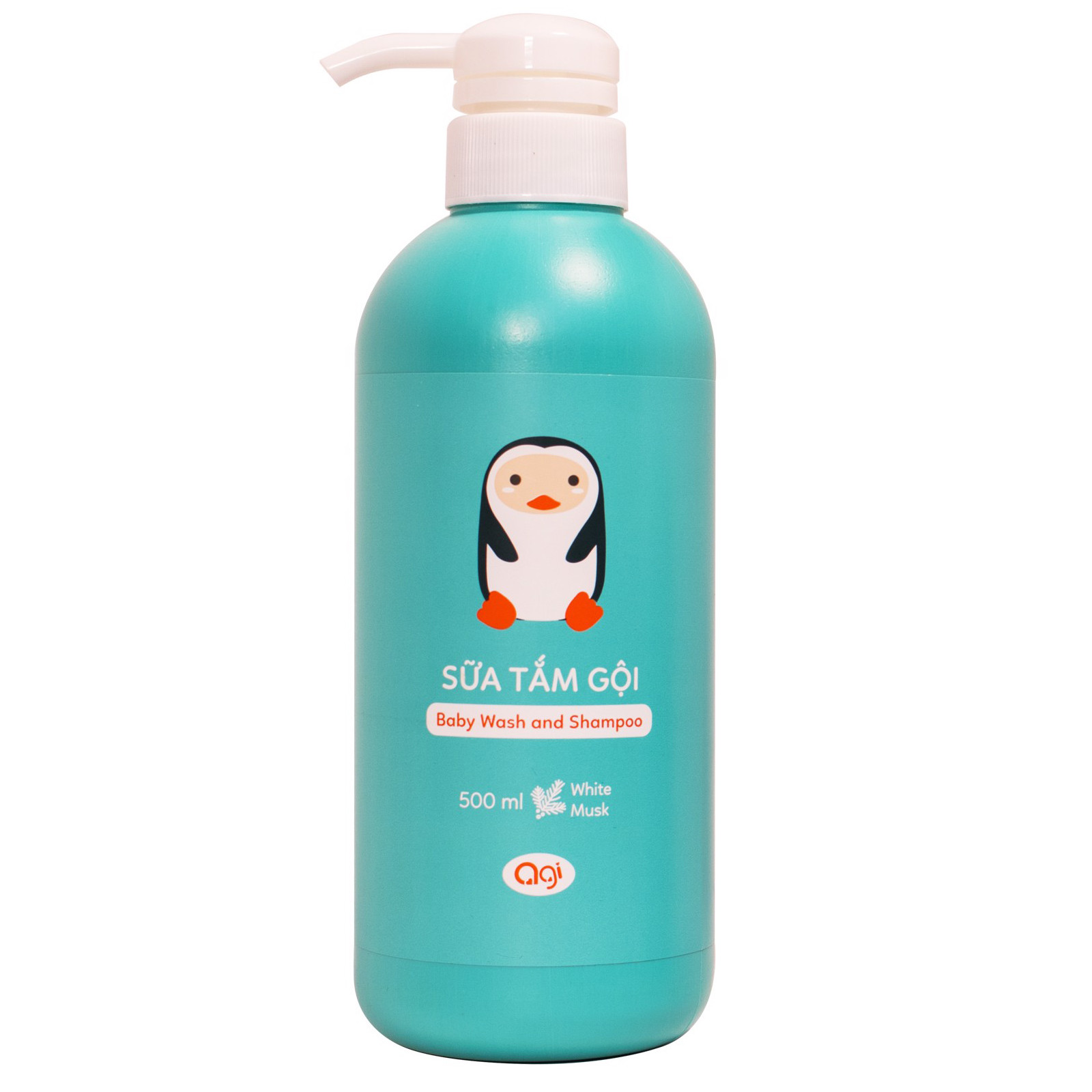 Sữa Tắm Gội AGI 500ml - Hương Cỏ Xạ Hương