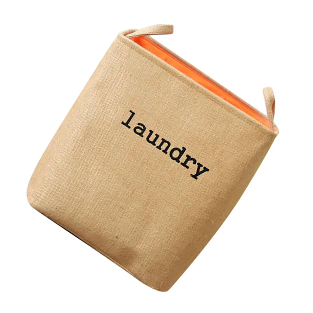 Children Kid Toys Clothes Storage Basket Hamper Laundry Organizer