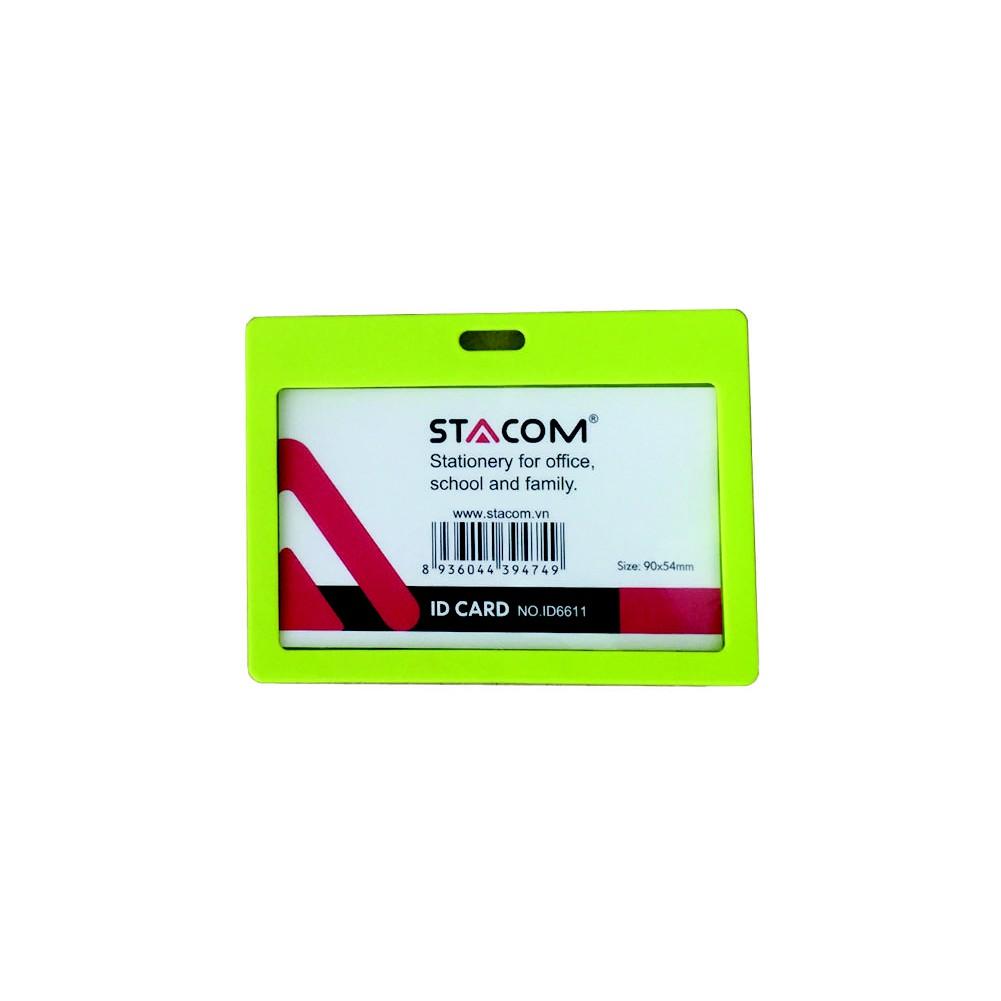 Thẻ Nhựa Đeo Bảng Tên Stacom ID6611