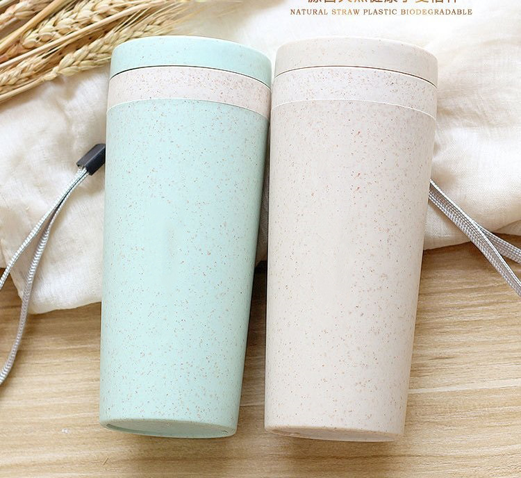 Bình Giữ Nhiệt Lúa Mạch Có Nắp Đậy 300ml