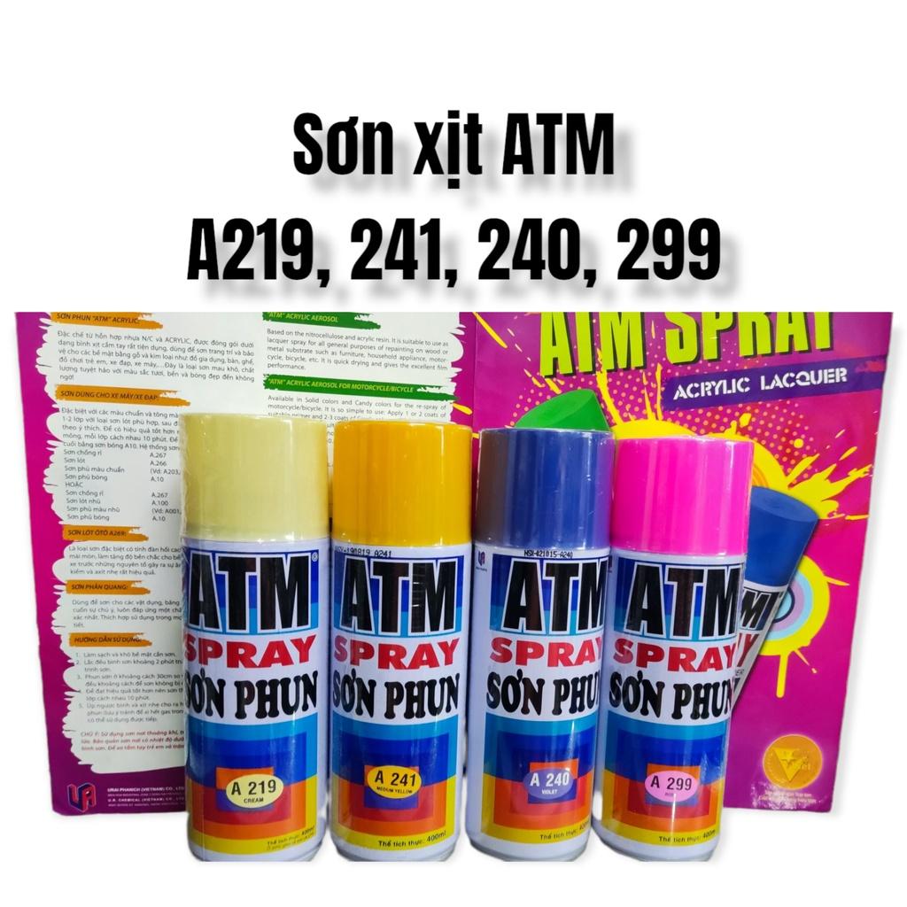 SƠN XỊT ATM - A219-A241-A240-A299 - 400ML