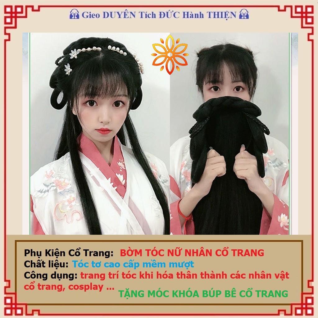 Bờm tóc cổ trang nữ nhân mềm mịn - PHONG THỦY LIÊN HOA