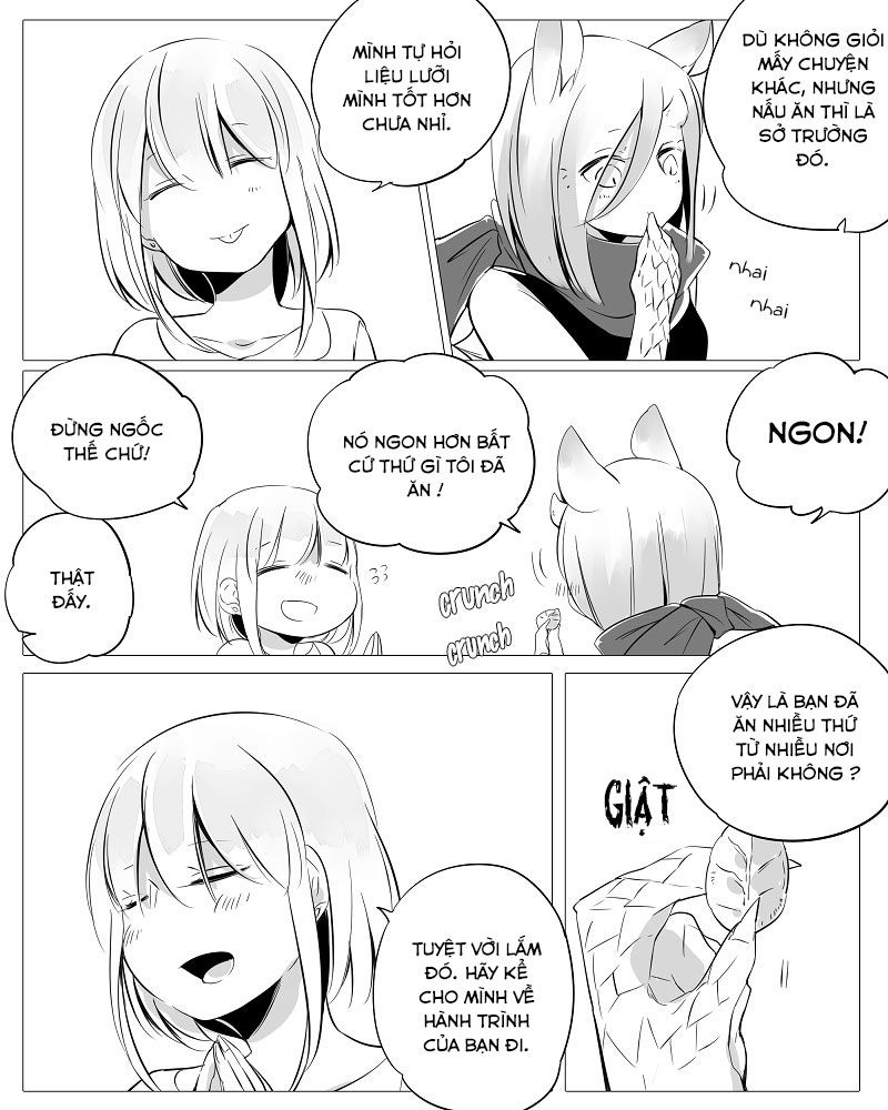 yêu quái cô đơn và cô bé bị mù chapter 2 6