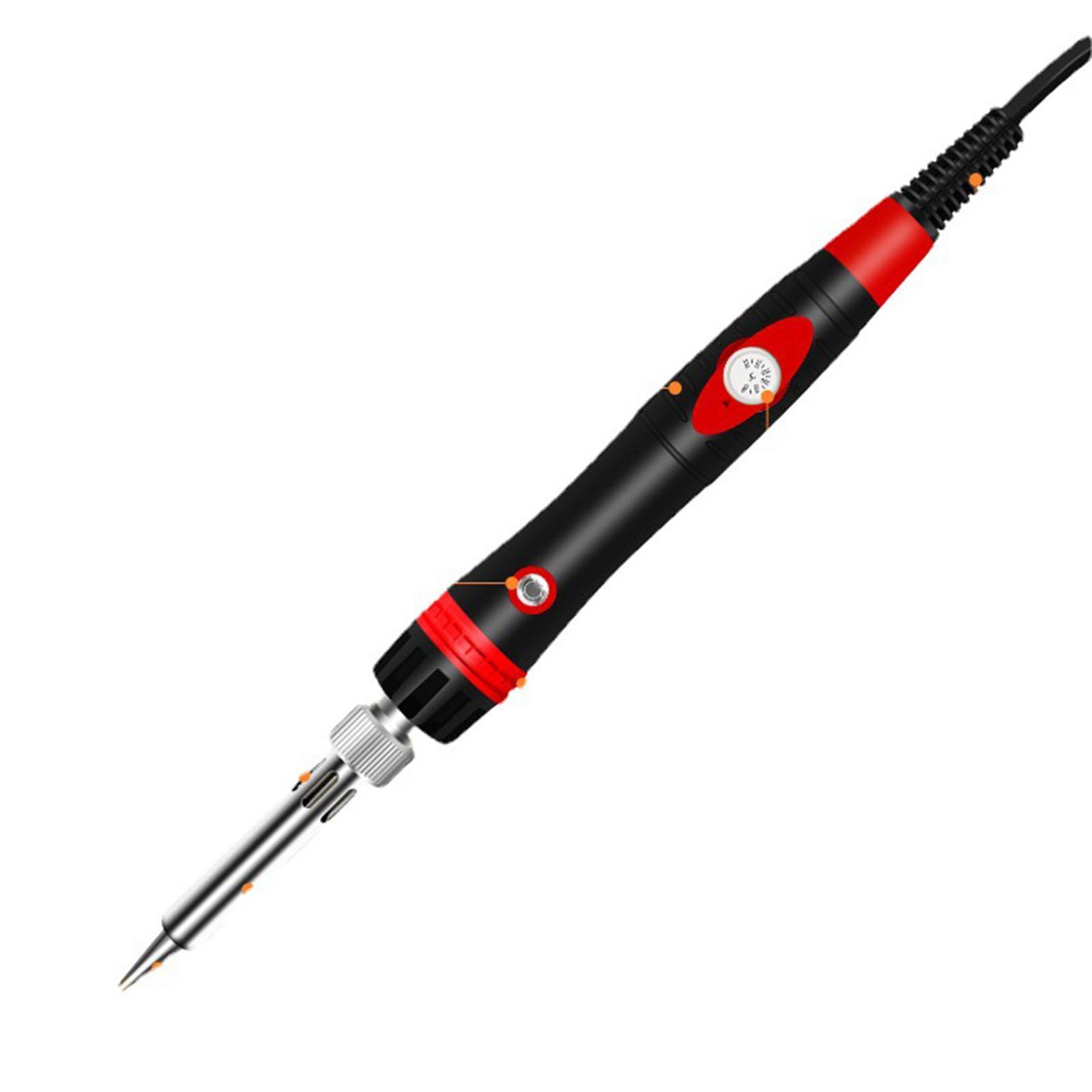 Wood Burning Kit Adults Solder Wire Stencils 220-480°C DIY Accessories W/Carrying Case Pyrography Pen Brush Wood Burning Tool for Soldering Carving