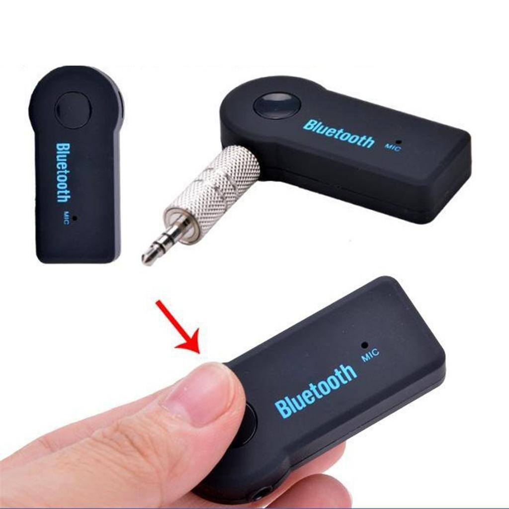 Mini Car 3.5mm  AUX Audio Wireless Bluetooth Receiver Handsfree Speaker