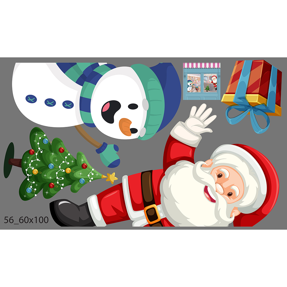 DECAL TRANG TRÍ NOEL 2021 COMBO SỐ 50