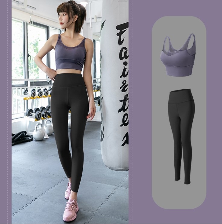 Áo tập gym, yoga, Aerobic nữ croptop kiểu mới có mút đúc ôm body tôn vòng ngực