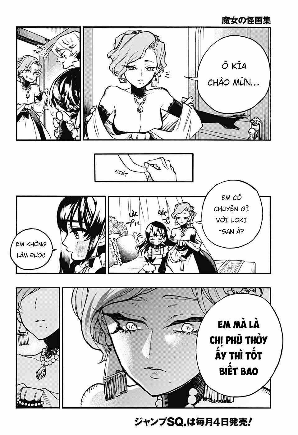 những bức họa quái dị của phù thủy chapter 16 13