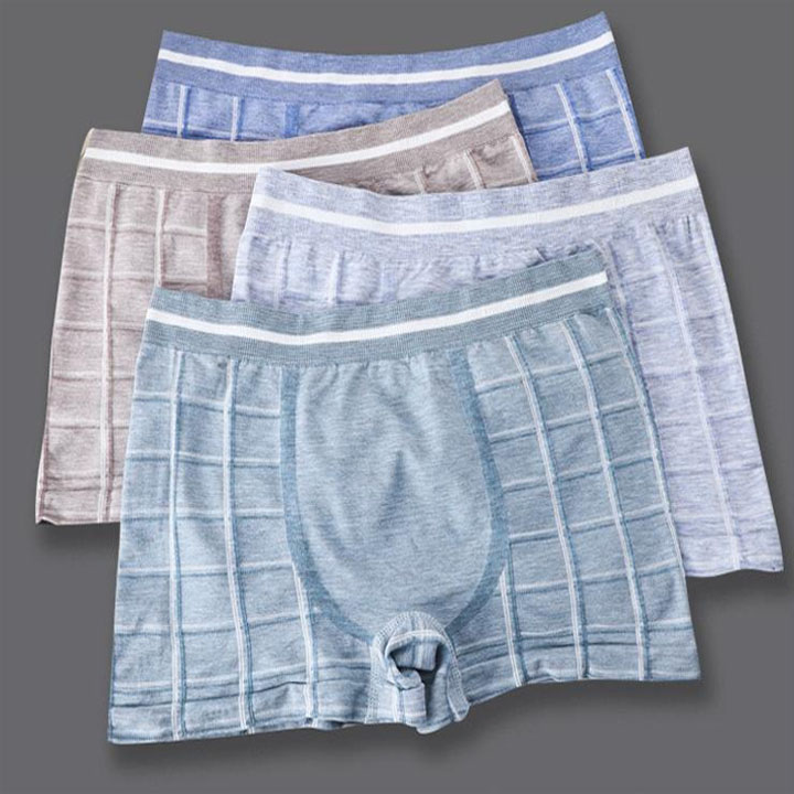 Combo 4 chiếc quần lót nam cotton co giãn thoáng khí