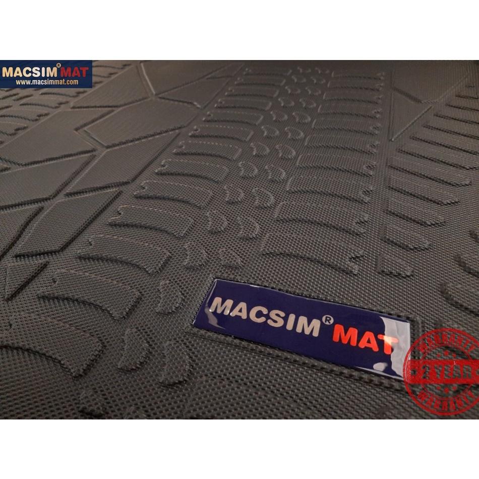 Thảm lót cốp xe ô tô Toyota FJ Cruiser 2007-2013 nhãn hiệu Macsim chất liệu TPV hàng loại 2