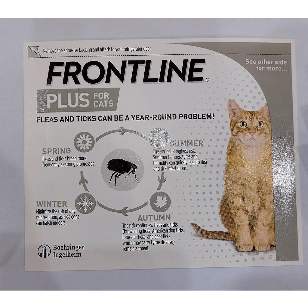 Frontline Plus Nhỏ gáy MẪU MỚI diệt ve rận cho mèo