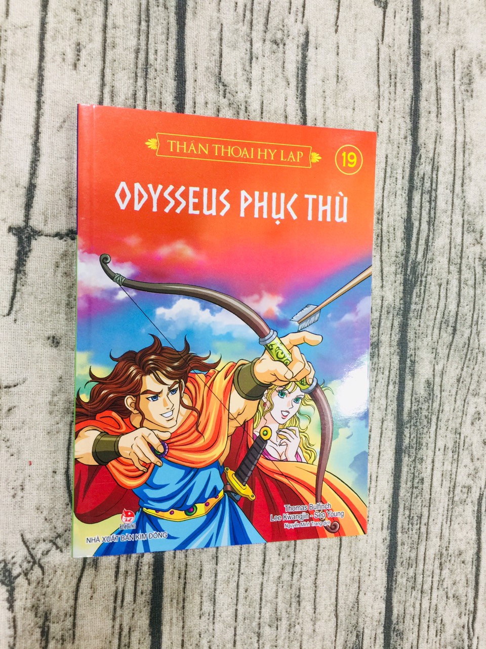 Sách -Thần thoại Hy Lạp - Tập 19: Odysseus phục thù