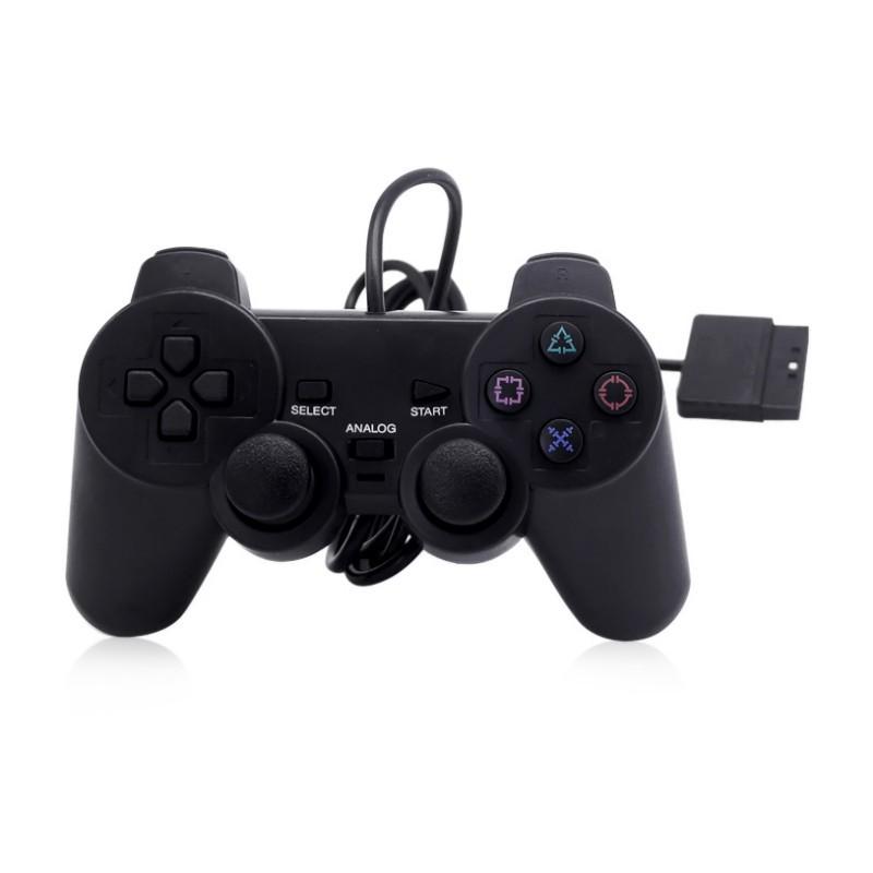 Tay cầm PS2 có rung PlayStation PC gamepad joystick controller - tương thích với PS2