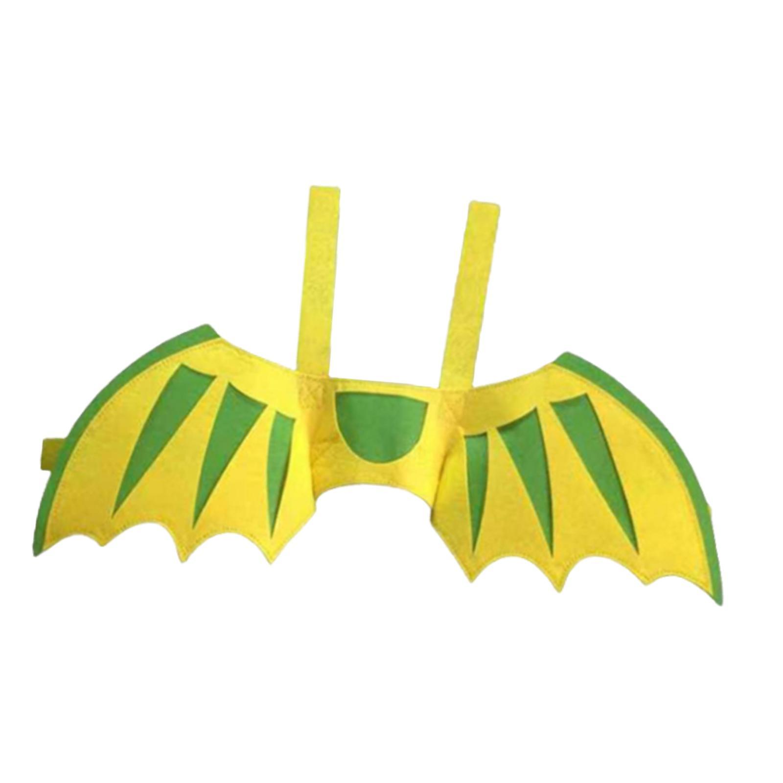 Dragon  for Cats Dinosaur Wing Kitten Animal Theme Halloween Costumes