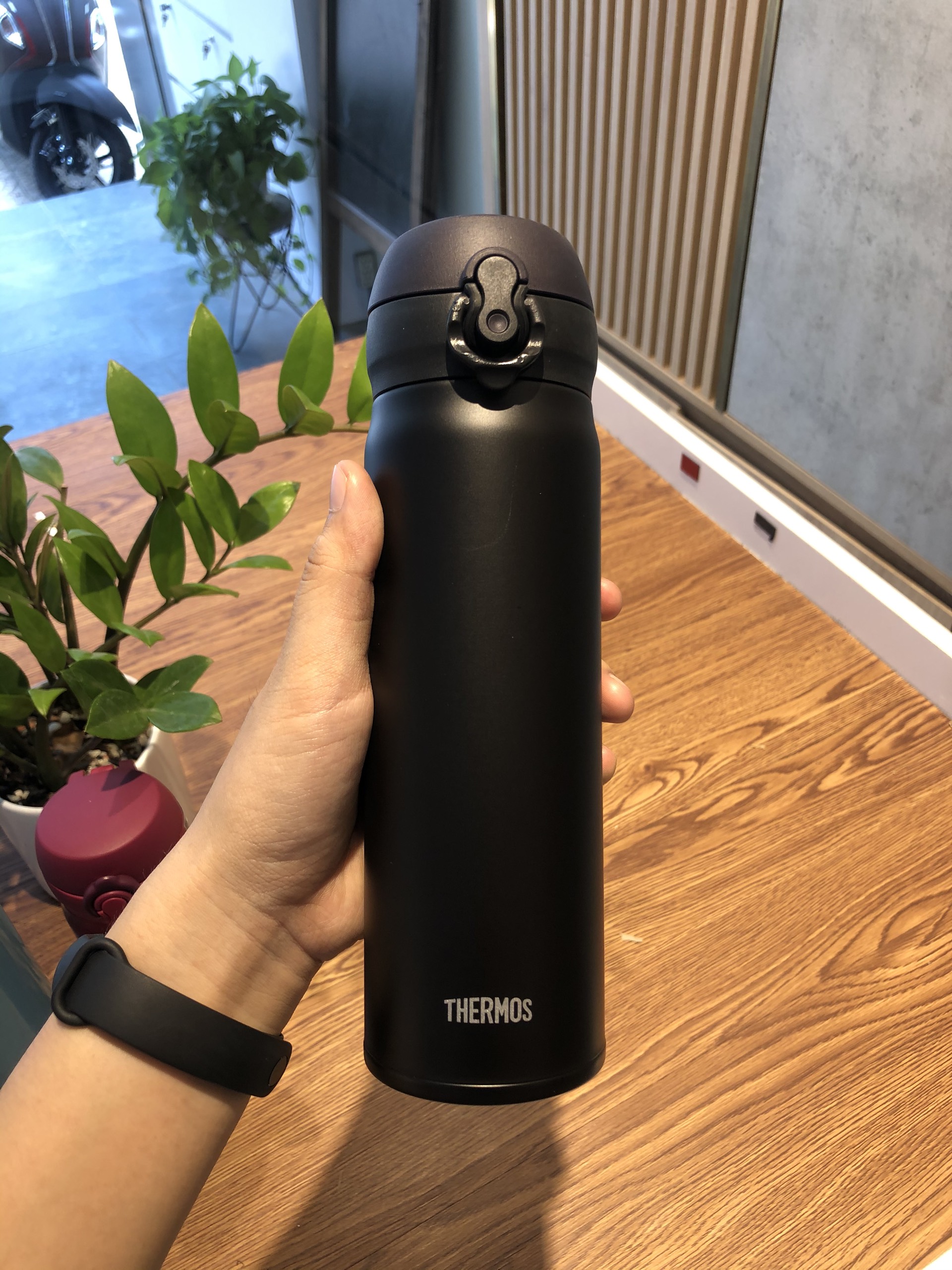 Bình giữ nhiệt Thermos nút bấm JNL-502 - Dung tích 500ml - Hàng chính hãng bảo hành 12 tháng