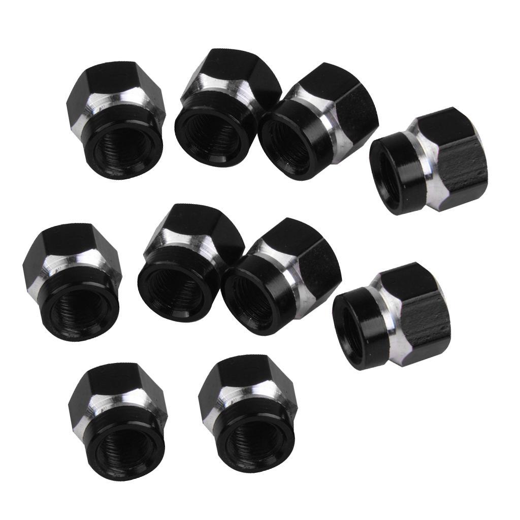 10Pcs Car Motorcycle Bike  Tire Tyre  Valve   Dust Covers