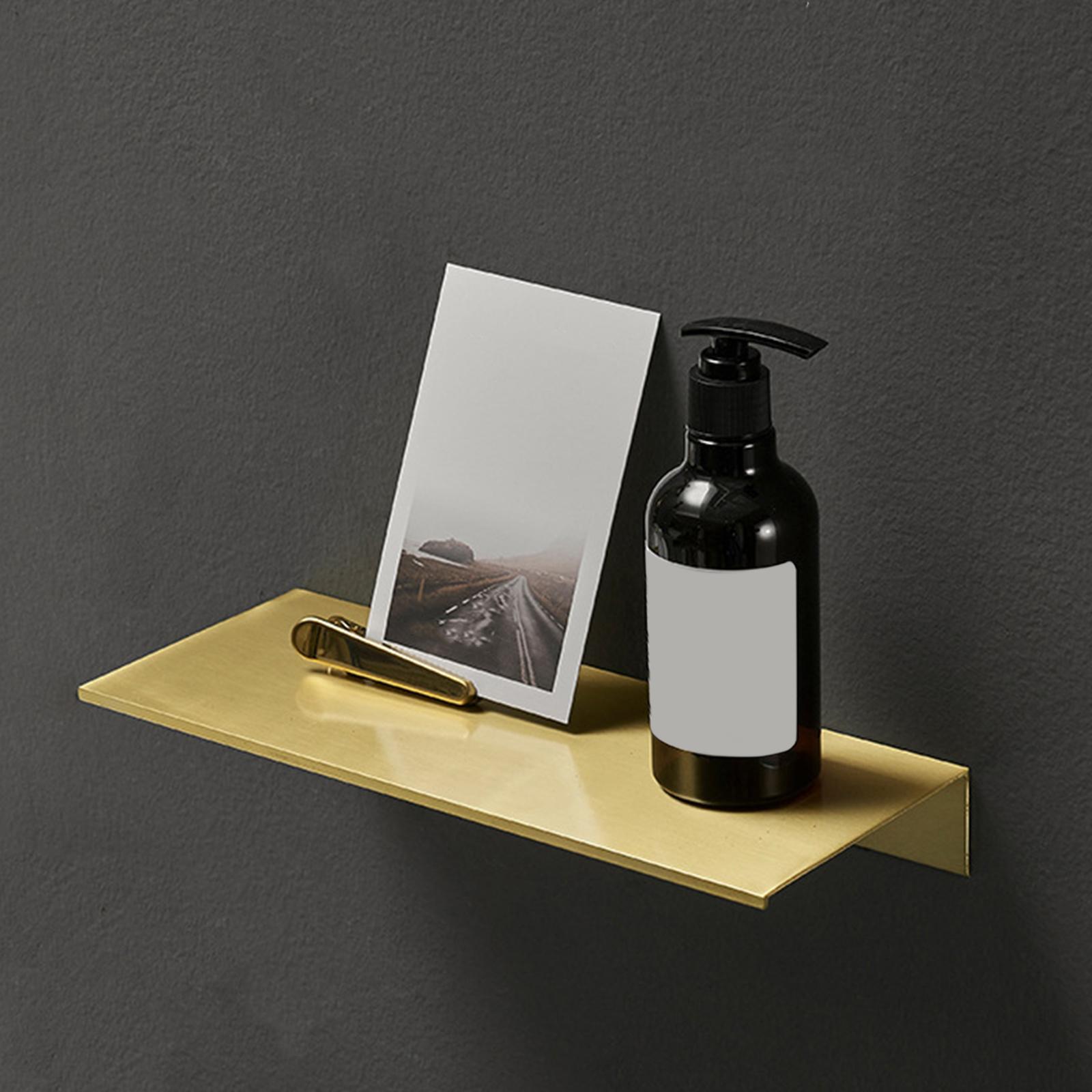 Floating Shelves Wall Mounted Shower Storage Rack for Wall Restaurant Bedroom Garage