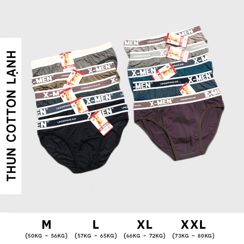 Combo Quần lót Nam XMen cotton