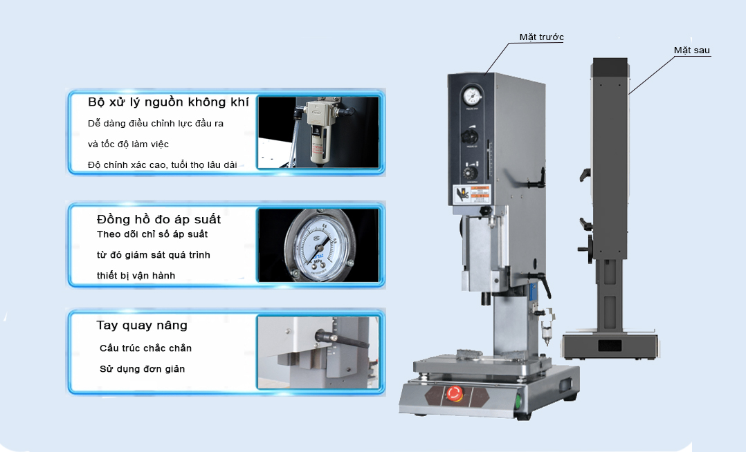 Máy hàn siêu âm Rama RH-70 Tần số 28KHz/ 30KHz/ 35KHz/ 40KHz - Hàng chính hãng