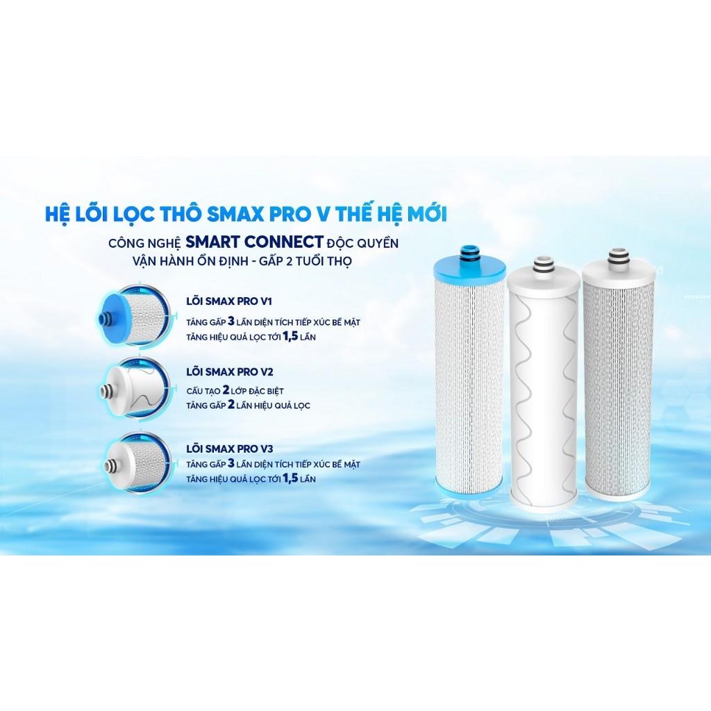 [TẶNG BỘ LÕI] Máy lọc nước Nóng Lạnh RO Mỹ 11 lõi Karofi KAD-D66S - 1 Lõi Mineral, Lạnh Block - Giao lắp miễn phí - Hàng Chính Hãng