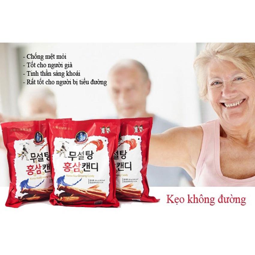 Kẹo sâm không đường 365 Hàn Quốc (500g)