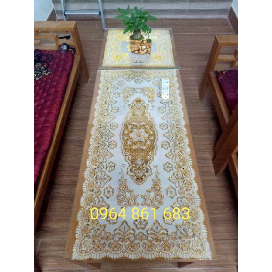 Khăn trải bàn hoa văn cao cấp