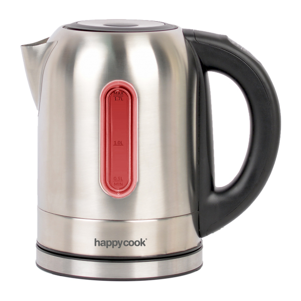 Bình Đun Siêu Tốc Inox Điện Tử Happy Cook HEK-171SD (1.7L) - Hàng chính hãng