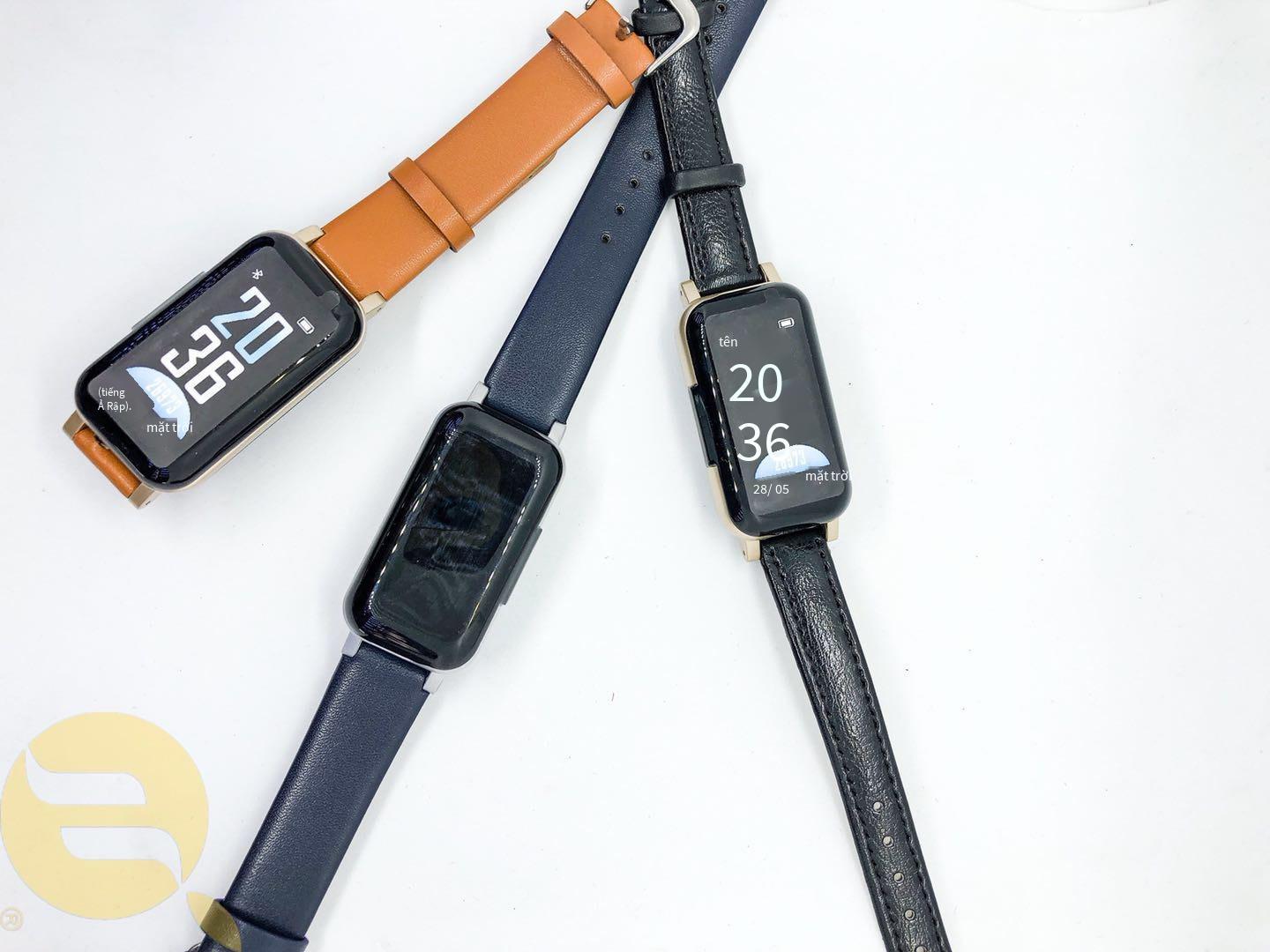 Giao hàng nhanh tai nghe bluetooth thông minh đồng hồ thể thao 2 trong 1 quà tặng cao cấp màn hình màu vòng tay đơn giản đồng hồ đo nhịp tim T89