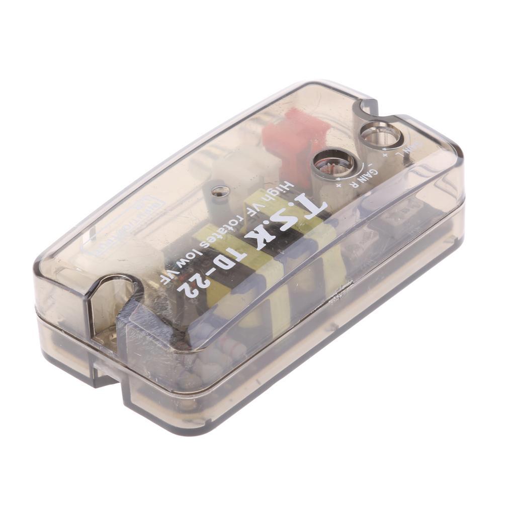 Auto Car Stereo Speaker to RCA Converter High VF to Low VF Line Level Cable