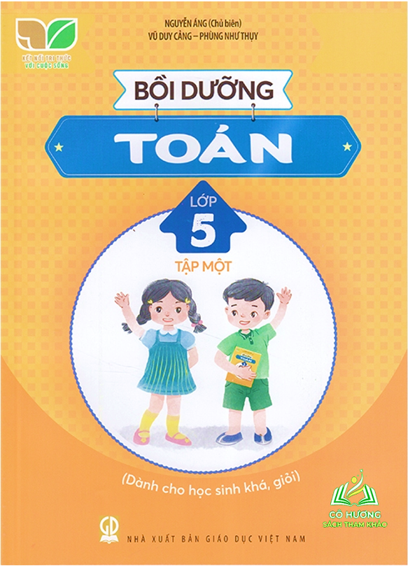 Sách - Combo Bồi dưỡng Toán lớp 5 tập 1+2 (Kết nối tri thức với cuộc sống) #huongbook