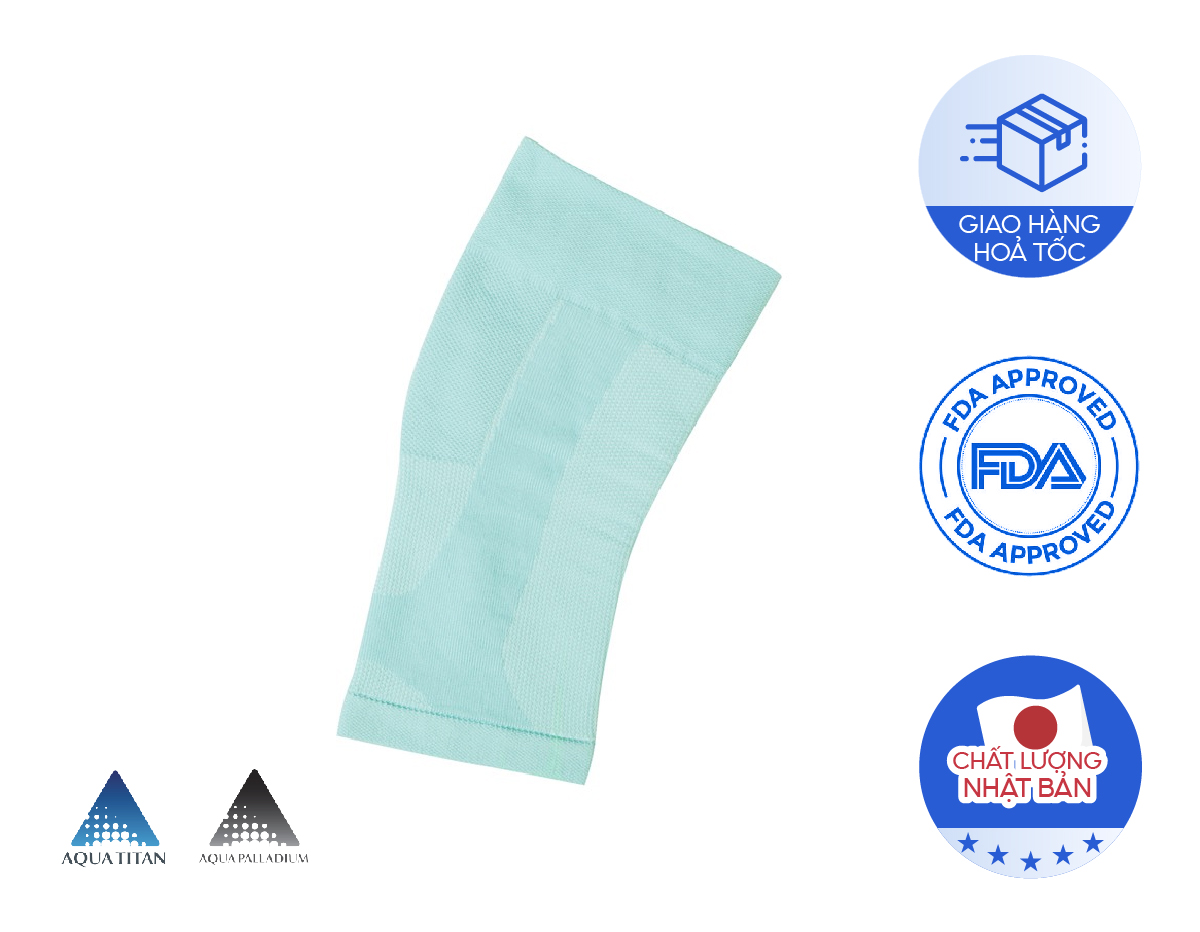 Đai bảo vệ đầu gối loại mềm Phiten knee supporters soft type light AP217014/AP217016