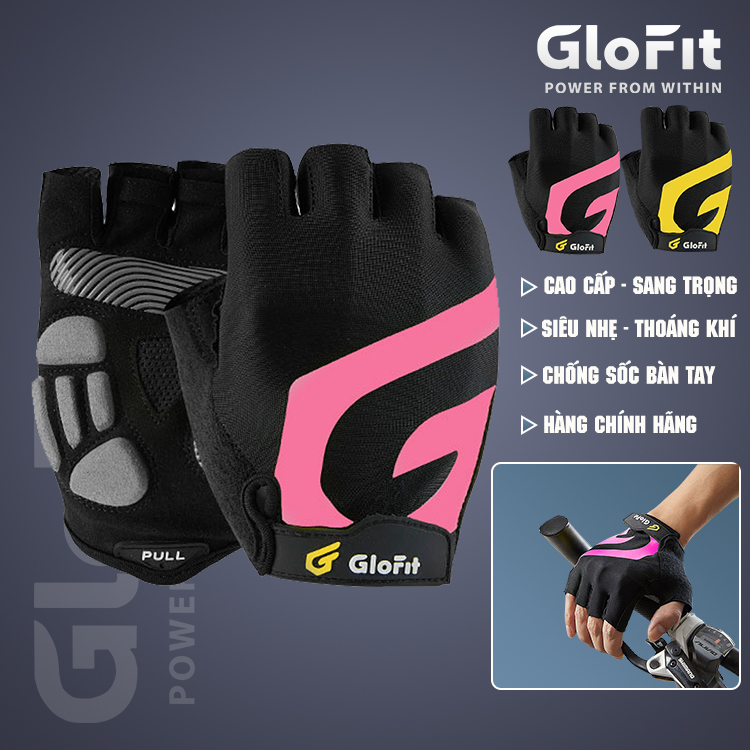 Găng Tay Chạy Xe Đạp Chuyên Nghiệp - GO GLOFIT, Dòng Găng Tay Cao Cấp Đa Năng Chính Hãng Glofit