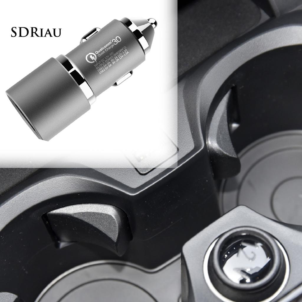 Củ Sạc Nhanh Hai Cổng Usb Xqxdzx Qc3.0 12 / 24v 4.8a Cho Xe Hơi