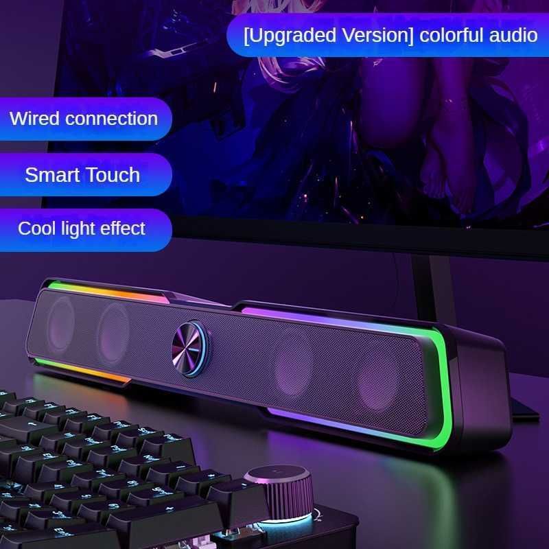 Loa Soundbar DHE6002 Hiệu ứng ánh sáng động RGB