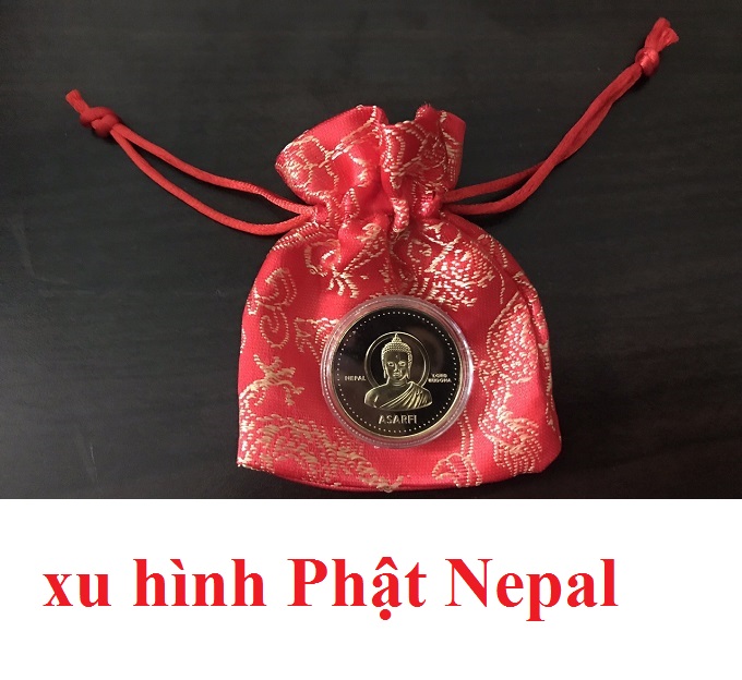 Đồng xu hình Phật Thích Ca của Nepal