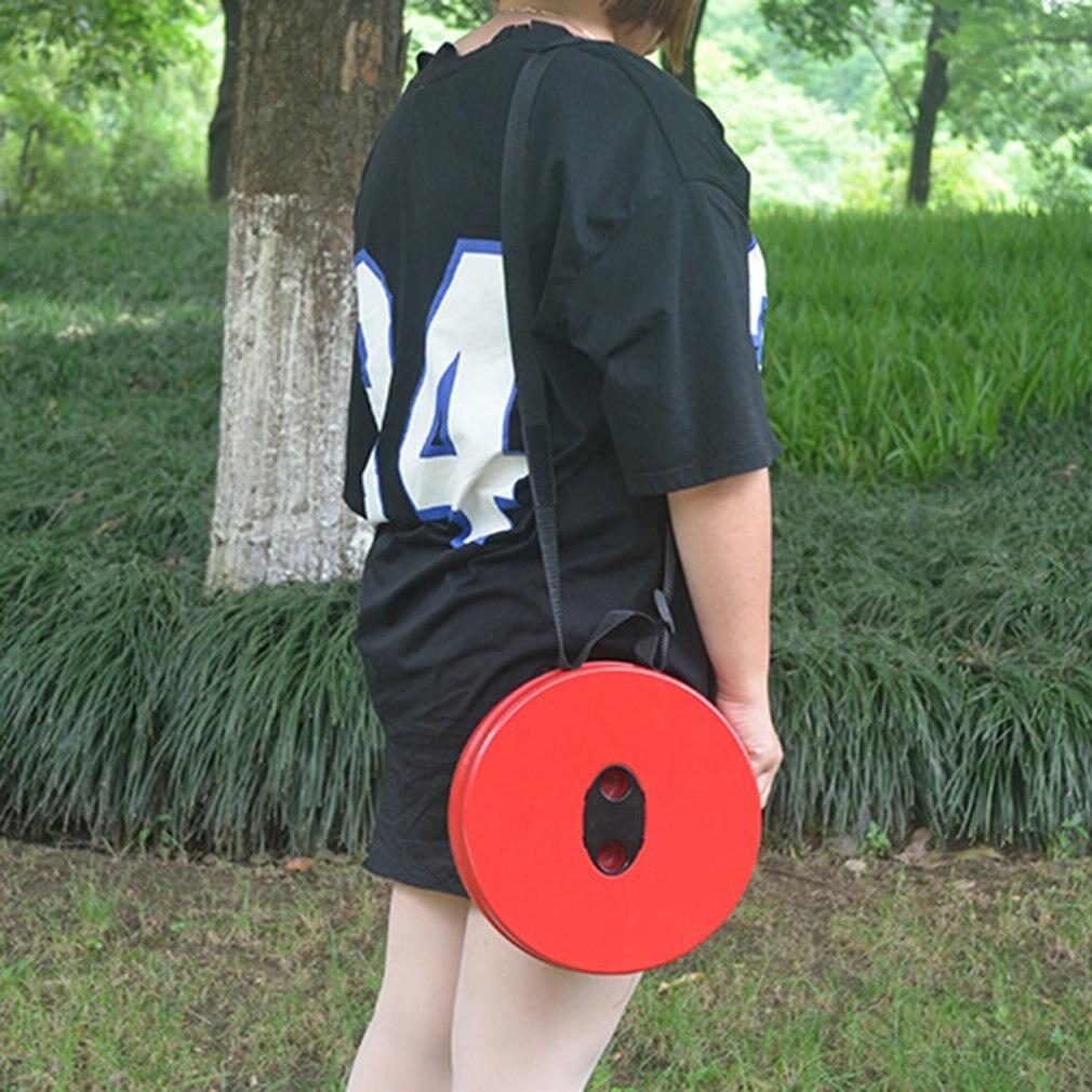 Portable Retractable Foldable Chair Light Weight Strong Adjustable Plastic Stool For Fishing And Traveling Adjust Height Seat