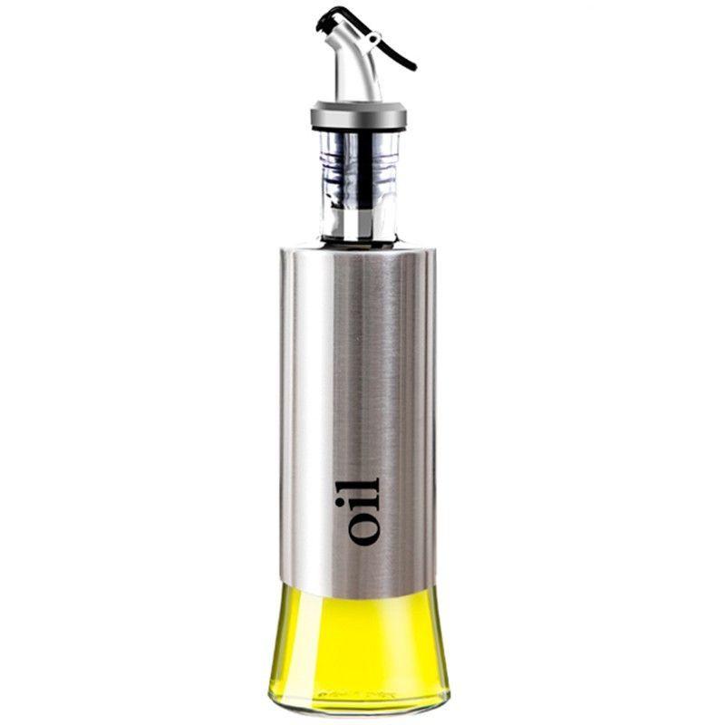 Chai Đựng Dầu Ăn, Đựng Nước Mắm Thủy Tinh Hàng Cao Cấp 300ml, Đầu Vòi Chống Rót Tràn Đặc Biệt