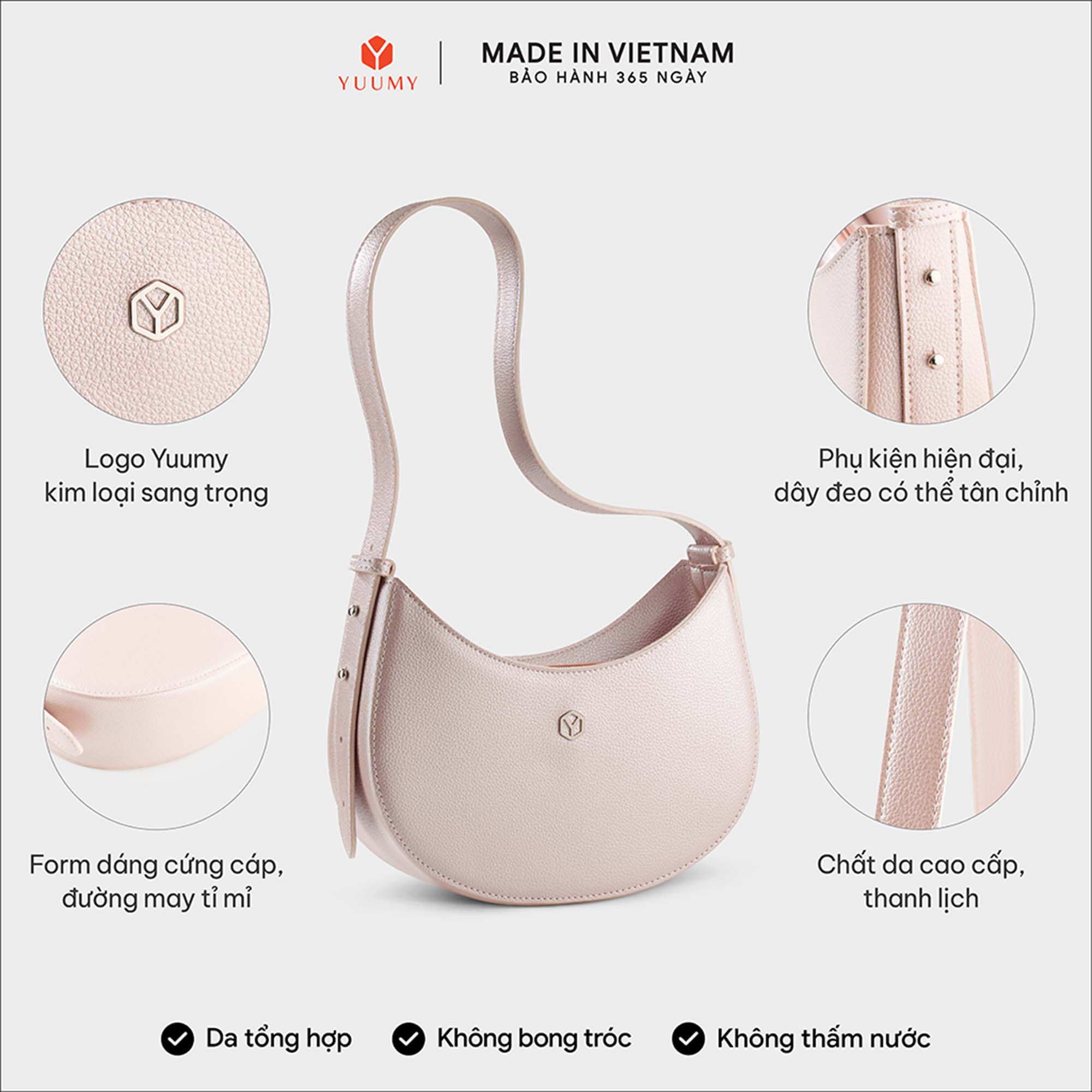 Túi đeo vai nữ YUUMY YN156 (BST Pink Obsessed)
