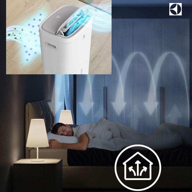 Máy hút ẩm điện tử 20L Electrolux EDH10TRW1 - Hàng chính hãng