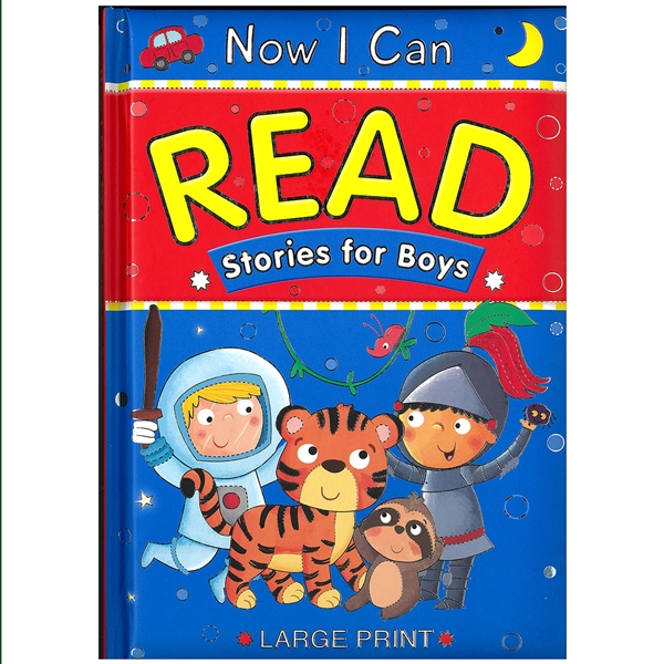 Now I Can Read: Stories For Boys (Padded)