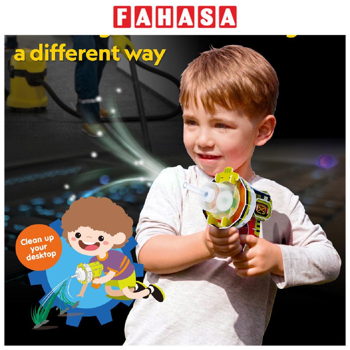 Đồ Chơi Giáo Dục STEAM - Máy Hút Bụi Chạy Pin Tự Chế Nat Geo - National Geographic DS1118h