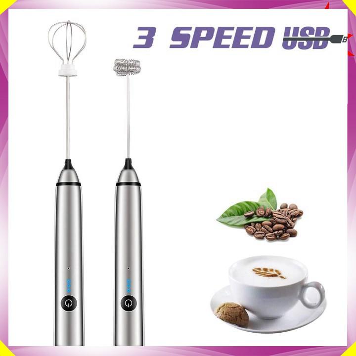 Máy cầm tay tạo bọt cafe, sữa, đánh trứng MFB1501D - Tích hợp 3 tốc độ - Trọng lượng: 210gr - Điện áp: 3.5V